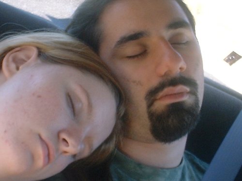 gonzoandheathersleeping